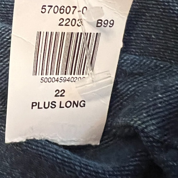 NWT: old navy Slimming Effect Stretch Pull-On Super Skinny Jeans 22 long - Picture 2 of 2